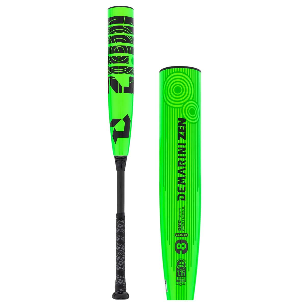 DeMarini Zen -8 USSSA Baseball Bat
