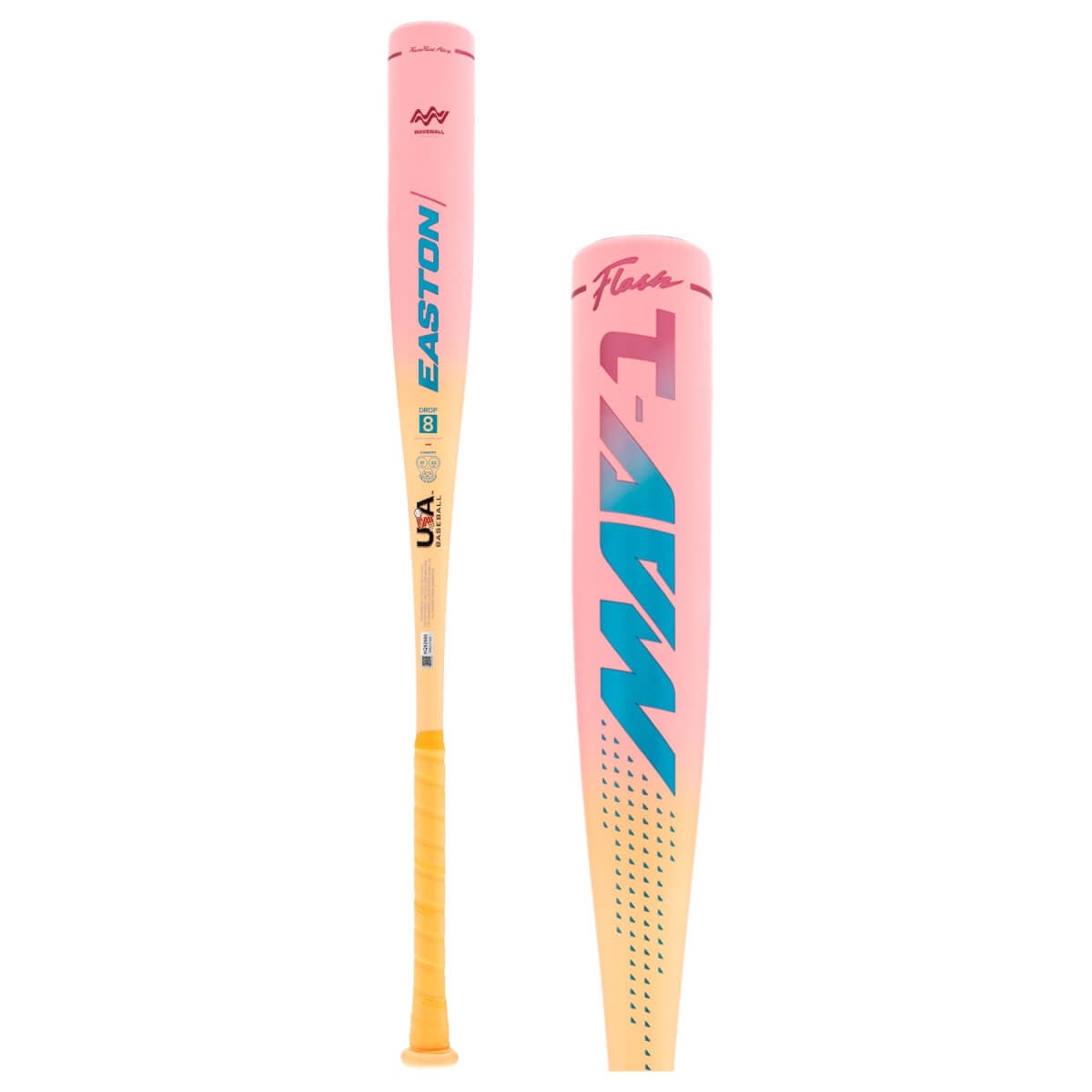 Easton MAV1 Flash -8 USA Baseball Bat