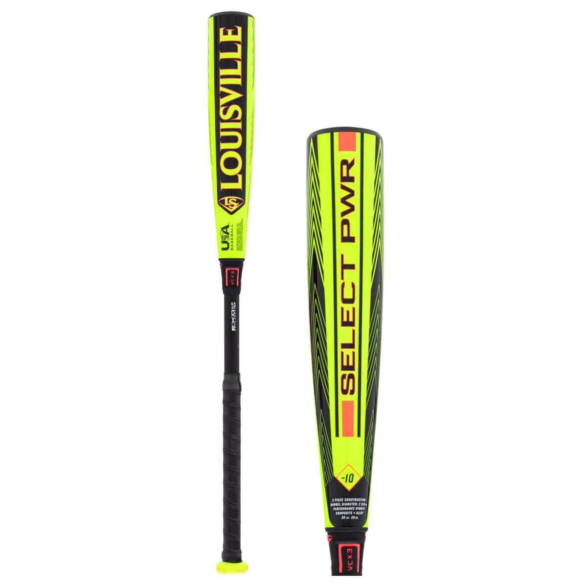 Louisville Slugger Select PWR -10 USA Baseball Bat