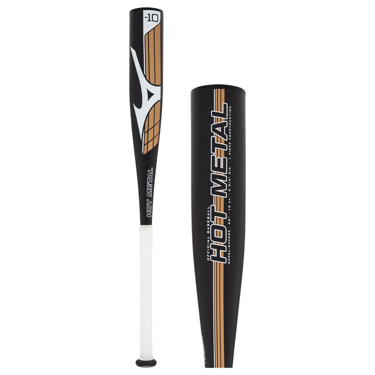Mizuno Hot Metal -10 USSSA Baseball Bat