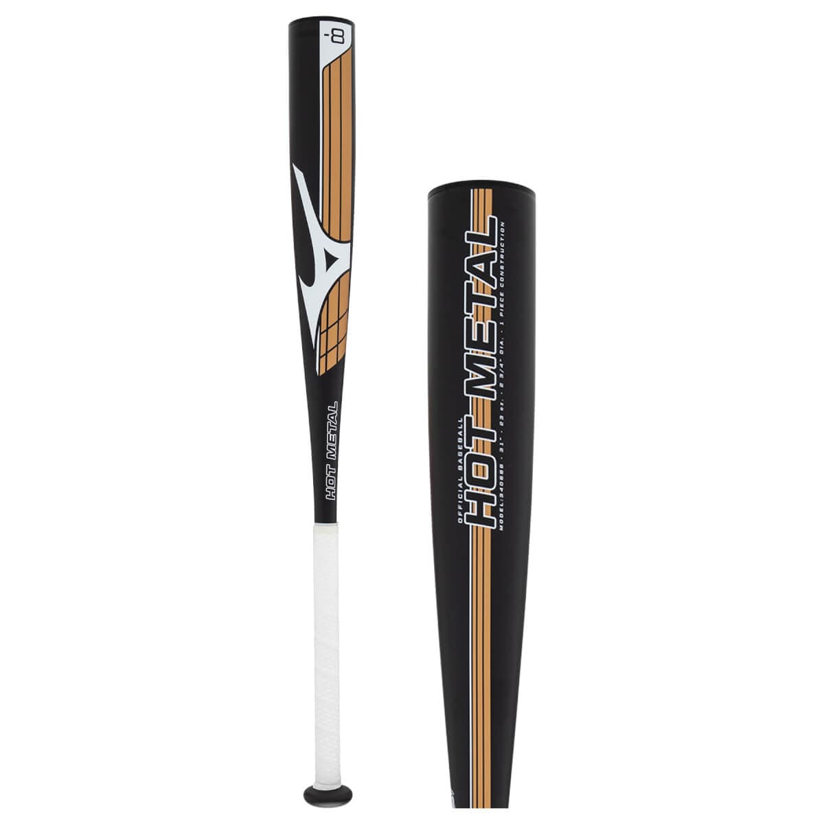 Mizuno Hot Metal -8 USSSA Baseball Bat