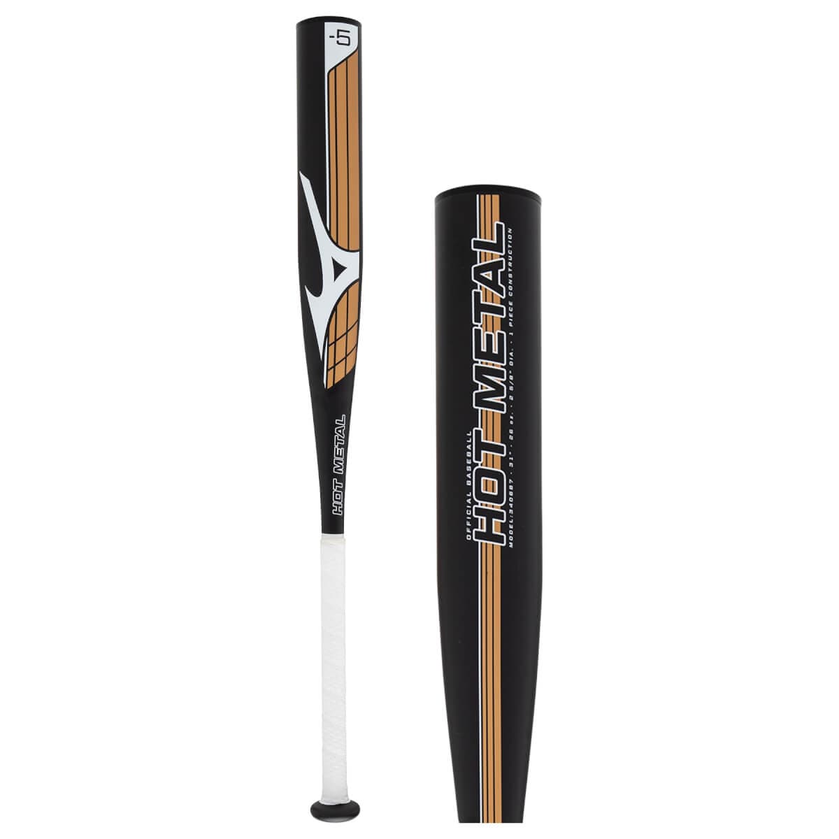 Mizuno Hot Metal -5 USSSA Baseball Bat