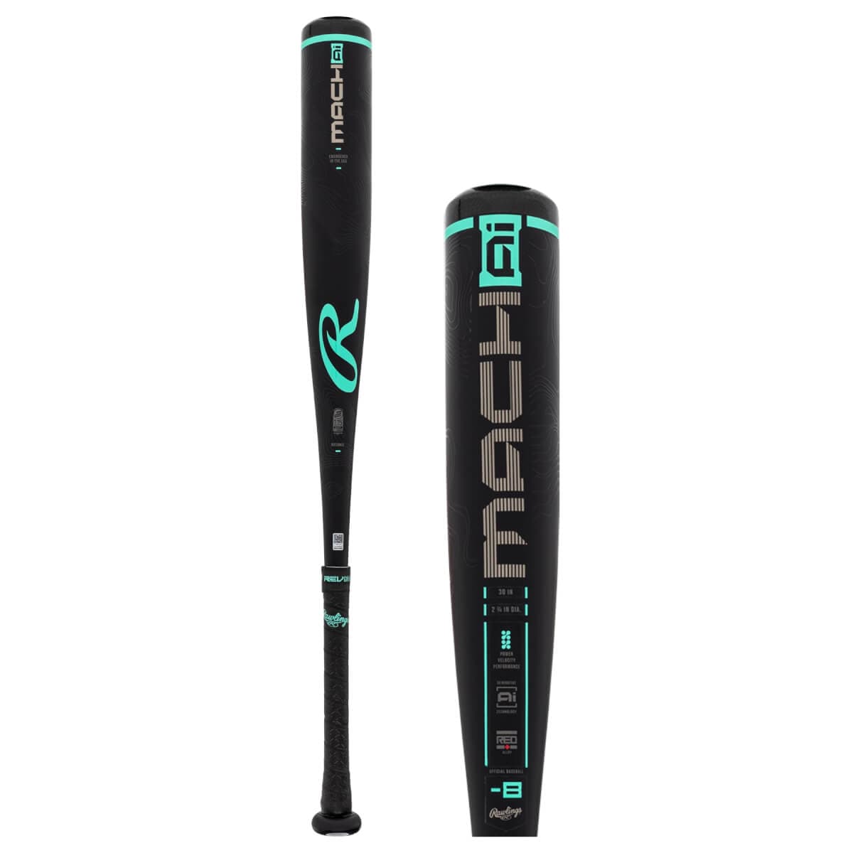 Rawlings Mach AI -8 USSSA Baseball Bat