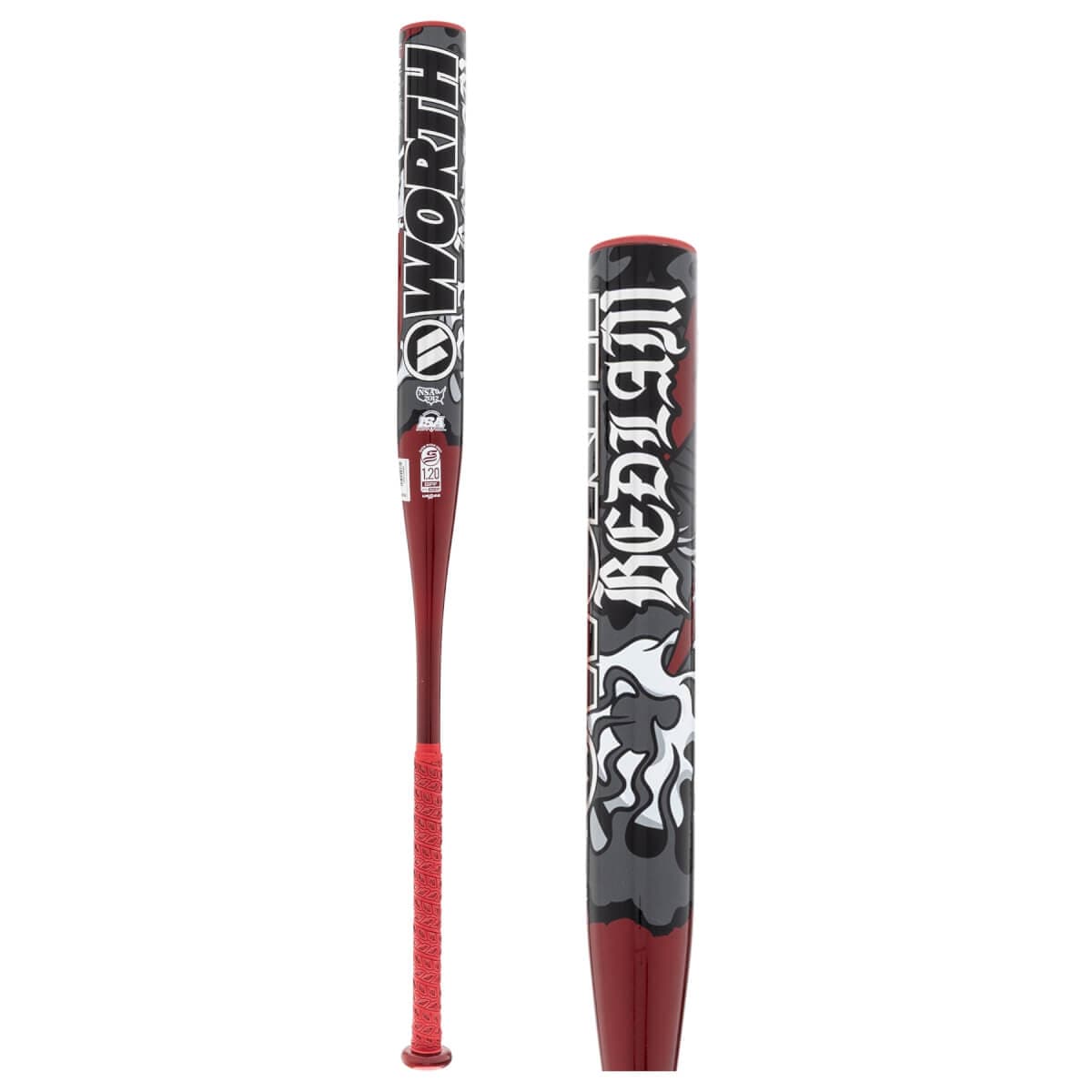 Worth Bedlam 13" Balanced USSSA Slow Pitch Softball Bat